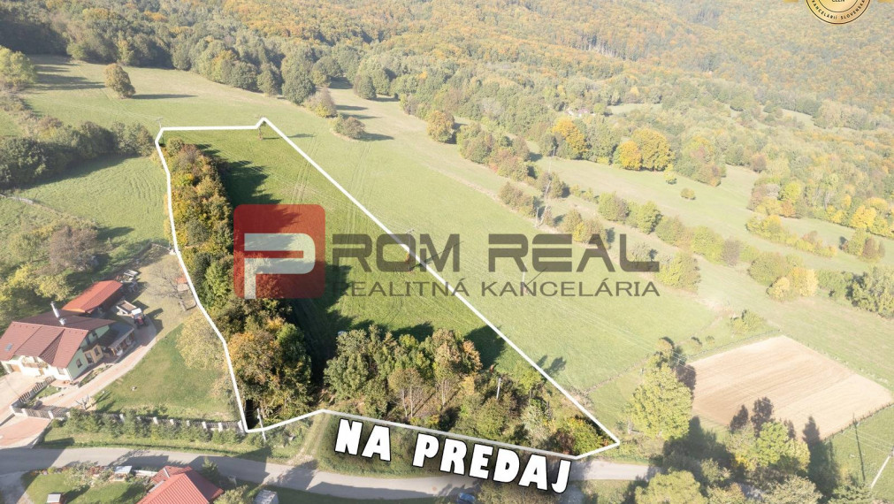 Krásny  pozemok v Hornej Súčy - časť VLČÍ VRCH, 5.200 m2