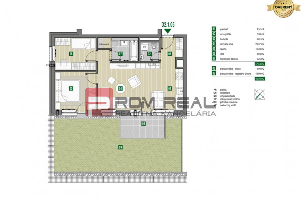 Sale Two bedroom apartment, Two bedroom apartment, Pezinok, Slovakia