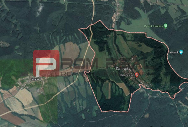 Predaj pozemky na investíciu - obec Kamienka, okres Humenné 18 445m2