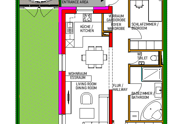 Rezidencia LEISSERHOF Dom 1 Byt 1 Prízemie