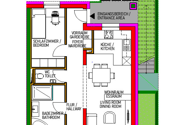 Rezidencia LEISSERHOF Dom 2 Byt 1 Prízemie